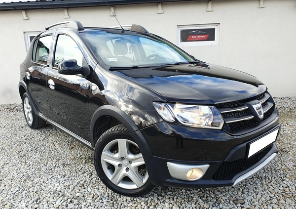 Dacia Sandero Stepway cena 26700 przebieg: 140000, rok produkcji 2013 z Nowy Tomyśl małe 232